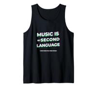La Musique est ma deuxième Langue Débardeur