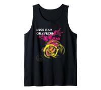 La Musique est ma Seule Amie (graphisme Graffiti) Débardeur