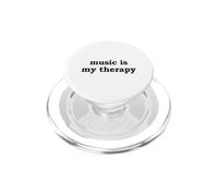 La Musique est ma thérapie PopSockets PopGrip pour MagSafe