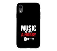 La Musique n'est Pas Une Phase Mode de Vie du Musicien Passion Musicale Coque pour iPhone XR