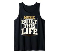 La Musique n'est Pas Une Phase Mode de Vie du Musicien Passion Musicale Débardeur
