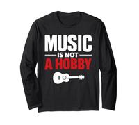 La Musique n'est Pas Une Phase Mode de Vie du Musicien Passion Musicale Manche Longue