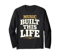 La Musique n'est Pas Une Phase Mode de Vie du Musicien Passion Musicale Manche Longue