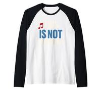 La Musique n'est Pas Une Phase Mode de Vie du Musicien Passion Musicale Manche Raglan