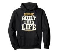La Musique n'est Pas Une Phase Mode de Vie du Musicien Passion Musicale Sweat à Capuche