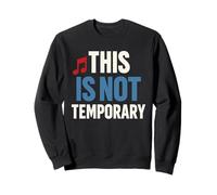 La Musique n'est Pas Une Phase Mode de Vie du Musicien Passion Musicale Sweatshirt
