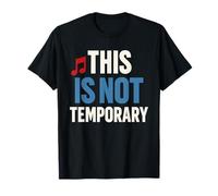 La Musique n'est Pas Une Phase Mode de Vie du Musicien Passion Musicale T-Shirt
