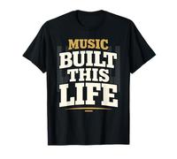 La Musique n'est Pas Une Phase Mode de Vie du Musicien Passion Musicale T-Shirt