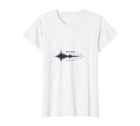 La Musique Parle ce Que Les Mots ne Peuvent Pas - Soundwave T-Shirt, Femme, Blanc, 3XL