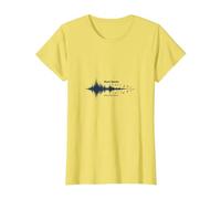 La Musique Parle ce Que Les Mots ne Peuvent Pas - Soundwave T-Shirt, Femme, Citron, XL