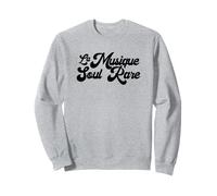 La Musique Soul Rare Vinyl DJ Graphic Sweatshirt