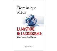 La Mystique de la croissance - Dominique Méda - Flammarion - broché - Essai