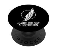 La mythologie Grecque Icare Fly Too Close Tragédie Grecque PopSockets PopGrip Adhésif