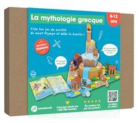 La mythologie grecque - Kit Pandacraft 8-12 ans: Crée ton jeu de société du mont Olympe !