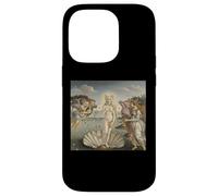 La Naissance des Chats, Parodie Botticelli drôle Art de la Renaissance Coque pour iPhone 14 Pro
