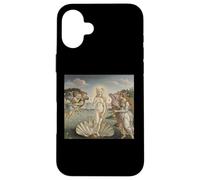 La Naissance des Chats, Parodie Botticelli drôle Art de la Renaissance Coque pour iPhone 16 Plus