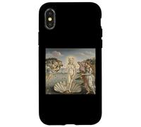 La Naissance des Chats, Parodie Botticelli drôle Art de la Renaissance Coque pour iPhone X/XS