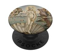 La Naissance des Chats, Parodie Botticelli drôle Art de la Renaissance PopSockets PopGrip Adhésif