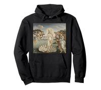 La Naissance des Chats, Parodie Botticelli drôle Art de la Renaissance Sweat à Capuche