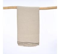 La Nappe Tuscany - Noir Naturel - 150x250 Bazar Bizar