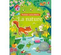 La nature - Autocollants Usborne - Felicity Brooks - Usborne - broché - Document jeunesse dès 3 ans