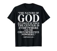 La Nature de Dieu est Un Cercle Empédocle T-Shirt