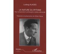 La nature du rythme – Pour comprendre la philosophie vitaliste allemande – L'Harmattan