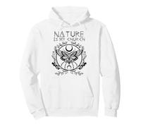La Nature est Mon église, Lune, Papillon, Sorcellerie, sorcière wiccane Sweat à Capuche