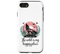 La nature est mon lieu de bonheur, Wolf Coque pour iPhone SE (2020) / 7 / 8