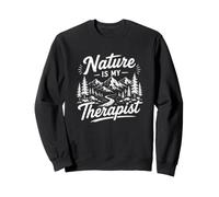 La Nature est Mon thérapeute Forest Escape Design Sweatshirt