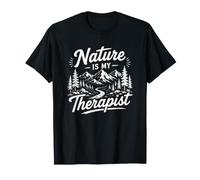 La Nature est Mon thérapeute Forest Escape Design T-Shirt