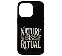 La Nature est Un rituel, la forêt, Un Amoureux Spirituel de la Nature Coque pour iPhone 13 Pro