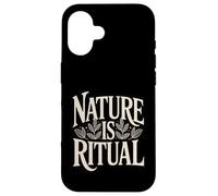 La Nature est Un rituel, la forêt, Un Amoureux Spirituel de la Nature Coque pour iPhone 16