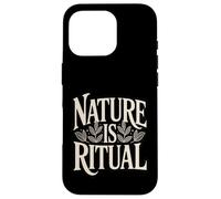 La Nature est Un rituel, la forêt, Un Amoureux Spirituel de la Nature Coque pour iPhone 16 Pro