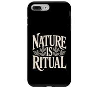 La Nature est Un rituel, la forêt, Un Amoureux Spirituel de la Nature Coque pour iPhone 7 Plus/8 Plus
