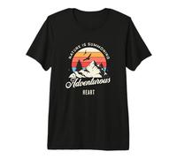La Nature invoque Le cœur des aventuriers T-Shirt Haut de Gamme