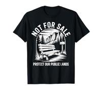 La Nature n'est Pas à Vendre Protégez nos Terres publiques Vintage T-Shirt