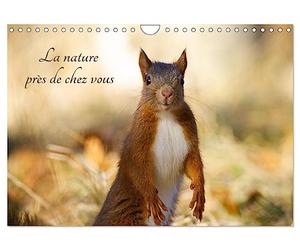 La nature près de chez vous (Calendrier mural 2027 DIN A4 vertical), CALVENDO calendrier mensuel: Les animaux près de chez soi