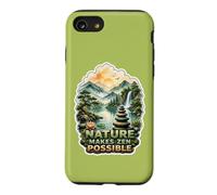 La Nature Rend Le Zen Possible Paysage méditatif Coque pour iPhone SE (2020) / 7/8