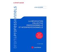 la negociation collective professionnelle et interprofessionnelle