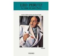 La Neige de saint Pierre - - Leo Perutz - Fayard - Livre