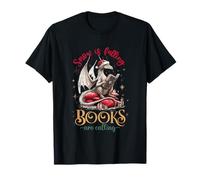 La Neige Tombe Les Livres appellent la Lecture hivernale T-Shirt