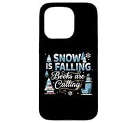 La Neige Tombe Les Livres appellent Une Lecture hivernale Amusante Coque pour iPhone 15 Pro