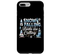 La Neige Tombe Les Livres appellent Une Lecture hivernale Amusante Coque pour iPhone 7 Plus/8 Plus