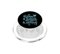 La Neige Tombe, Mon vin Appelle l'hiver PopSockets PopGrip pour MagSafe