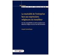 La Neutralité De L'entreprise Face Aux Expressions Religieuses Du Travailleur - Test De Comptabiliité En Droit Européen De La Liberté De Religion Et De La Non-Discrimination