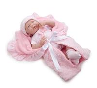 JC Toys La Newborn Deluxe Layette Gift Set - Poupée souple - 40 cm