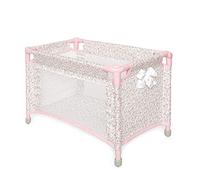 La Nina - Lit de Voyage Violet (53 x 32 x 32 cm) poupées et Accessoires, Multicolore (65072)