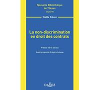La non-discrimination en droit des contrats - Volume 172 (172)