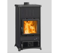 La Nordica 3000830 Fedora 16 Acier Noir Anthracite Poêle À Bois Puissance 8,3 KW